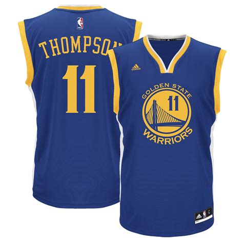 klay thompson golden state warriors adidas replica|klay thompson jersey.